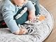 Done by Deer Geschenkbox Play Time Farbmix - Bauchzeit Babyspielzeug 0-6 Monate – Aktivitätsspielzeug Lagerungskissen Neugeborenen, Baby-Kuscheltuch mit Beissring, EIN Schmusetuch mit Beissring