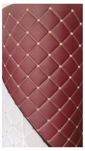 Tissu cuir synthétique matelassé haut de gamme pour rénovation de canapé et sellerie