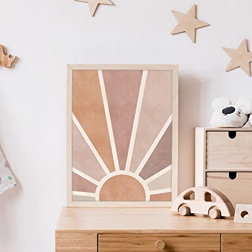 Canssape Set Of 6 Baby Nursery Room Decor For Girl 8"X10" You Are My Sunshine Wall Decor | Boho Rainbow Decor For Girls Bedroom | Alphabet Watercolor Kids Wall Decor Nursery Wall Art Prints (Unframed) #TOP2