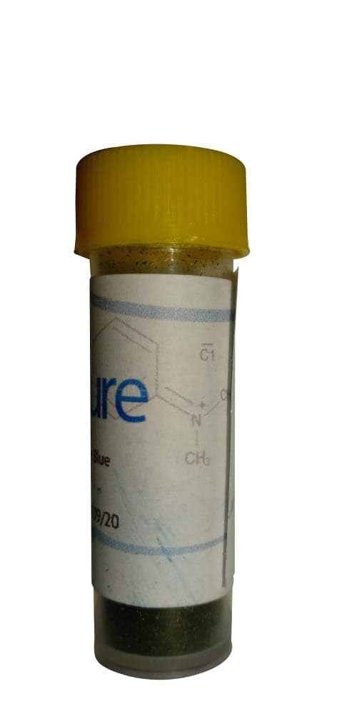 USP Grade Methylene Blue Powder - 5 gm | 500 ml 1% solution