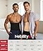 Imagen de Nebility Faja Reductora Hombre Adelgazantes Cinturón Compresión Slim para Hombres Cintura Entrenador Fitness Deporte