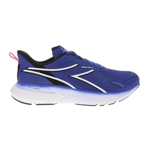 Diadora Mens Mythos Blushield Volo 4 Running Sneakers Shoes - Blue - Size 8 M
