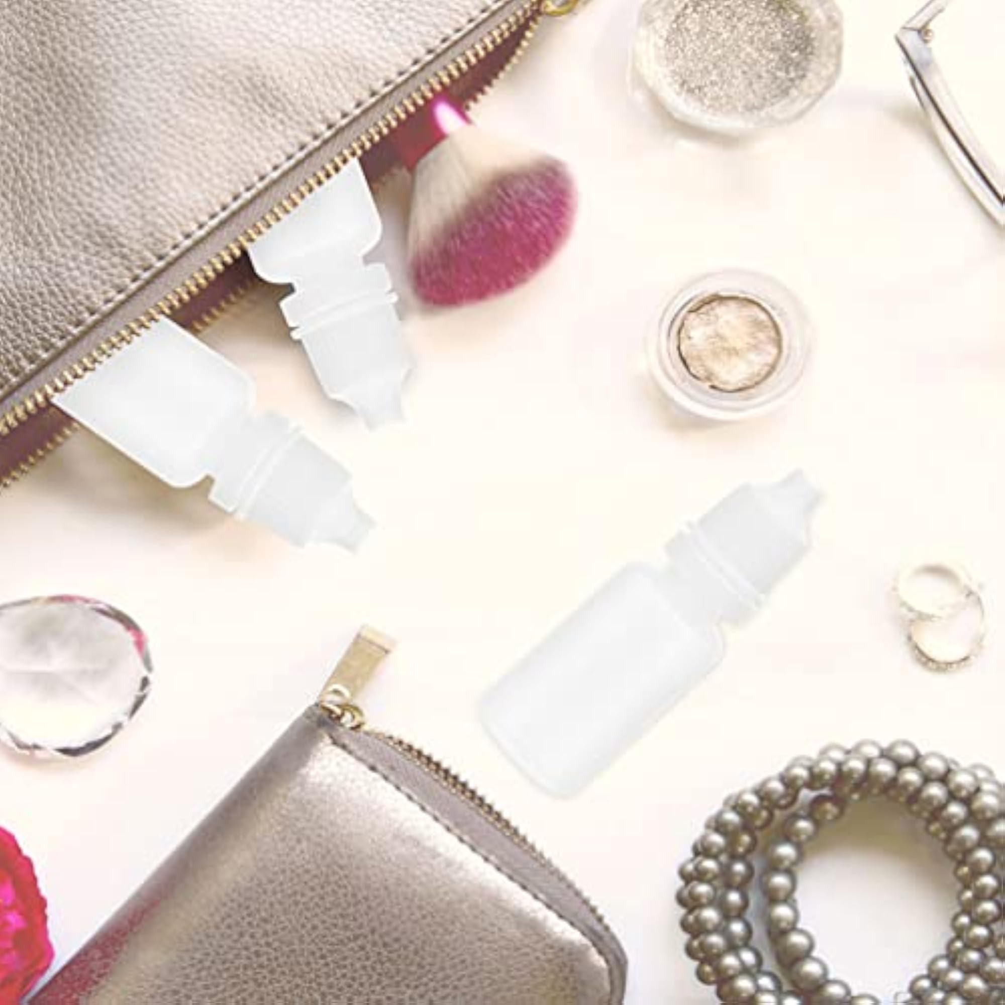 60pcs Multi-use Dropper Bottles Transparent Eye Dropper Vials