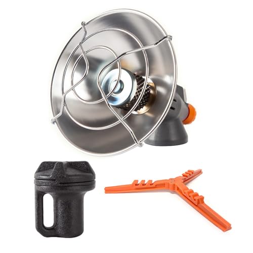 Top Heater - Calentador portátil para acampar al aire libre, estufa de calefacción caliente con caja de almacenamiento de tanque de acero inoxidable