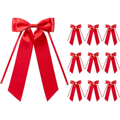 10 unidades Lazos Decoración para Boda Lazo de Regalo Rojo oscuro