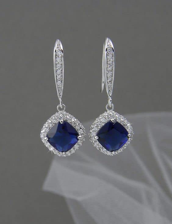 Boucles d'oreilles en argent sterling incrustées de zircon le cadeau idéal pour femme S3YT8U