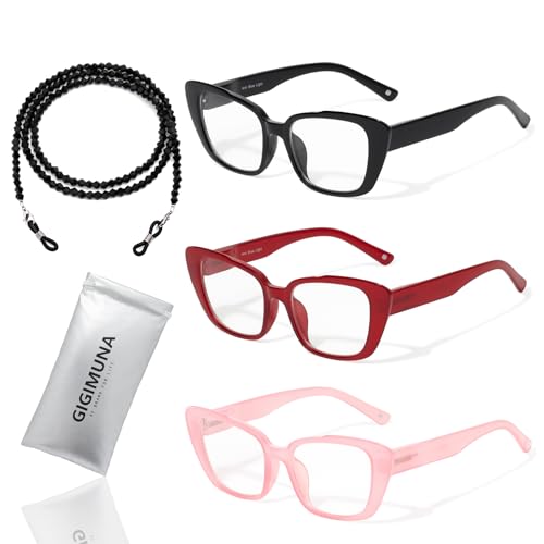 Image of Blue Light Blocking Glasses for Women Men,Computer Reading Phones Gaming TV Glasses for Womens Men Adult BL6