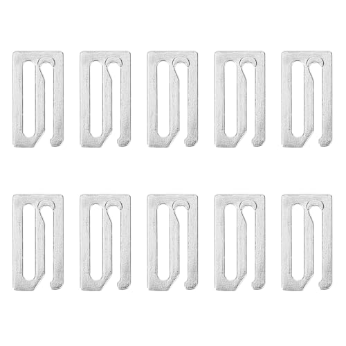 DRESSOOS Botón De La Plataforma Del Cabello De 10 Piezas Daily Use Barber Cape Cape Small Barber Cape Hook Haircut Cape Fijar Clip Clip Para Corte
