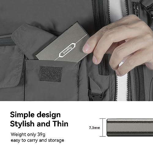 SMALLRIG Memory Card Case Holder Anti-Shock Anti-Fall and Scratch Suitable for SD/Micro SD/SIM Cards for Photography Enthusiasts - 2832