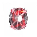 Cooler Master MegaFlow 200 - Sleeve Bearing 200mm Red LED Silent Fan for Computer Cases