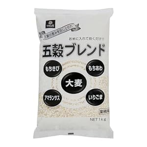 はくばく 五穀ブレンド 1kg×1袋 688円(649円)!プライム会員は送料無料! はくばく 五穀ブレンド 1kg×1袋 688円(649円)!プライム会員は送料無料!