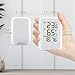 Indoor Outdoor Thermometer Hygrometer Wireless, Temperature Humidity Monitor with 330FT Range Remote Sensor, Max/Min Record, ℃/℉ Switch for Home, Office,Greenhouse, Baby Room (Type B)