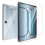 MEMELOKA Coque pour OnePlus Pad Lite/Oppo Pad SE 11 Pouces + Verre Trempé, Anti-Rayures TPU Flexible Transparent avec Coin Renforcé, Antichoc Étui de Protection MEMELOKA Coque pour OnePlus Pad Lite/Oppo Pad SE 11 Pouces + Verre Trempé, Anti-Rayures TPU Flexible Transparent avec Coin Renforcé, Antichoc Étui de Protection