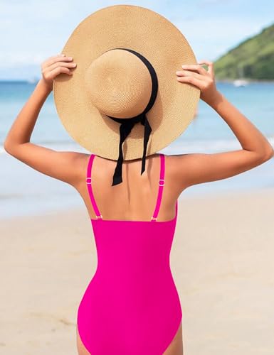 Image of Girls Swimsuit Adjustable Straps Cut Out One Piece Bathing Suit with Solid Color Cover Up Skirt Girls' Swimwear 5-16Y
