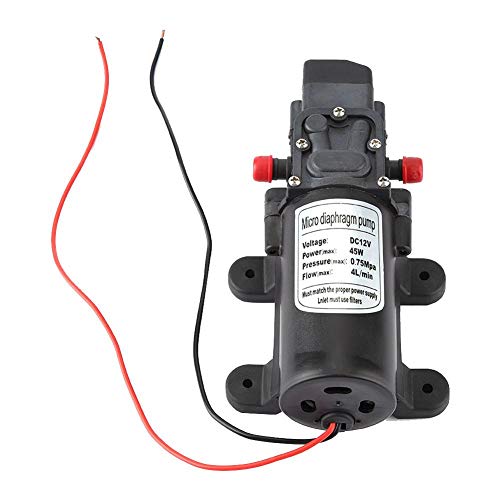 Motorized Ball Valve,12V 45W Micro Electric Diaphragm Self Priming Pump Water Pump