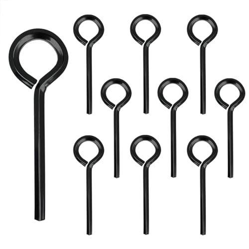 Qoaimu 10 Pack 5/32 inch Standard Hex Dogging Key with