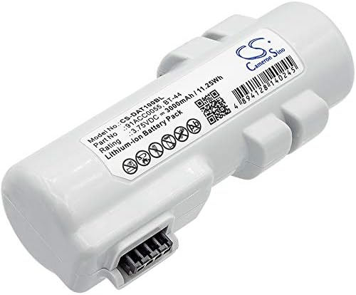 FITHOOD Battery Replacement for datalogic Joya Touch 128004401 128004403 91ACC0055 BT-44 P-9012-JTB.02 TW16051941 (3000mAh/3.75V)