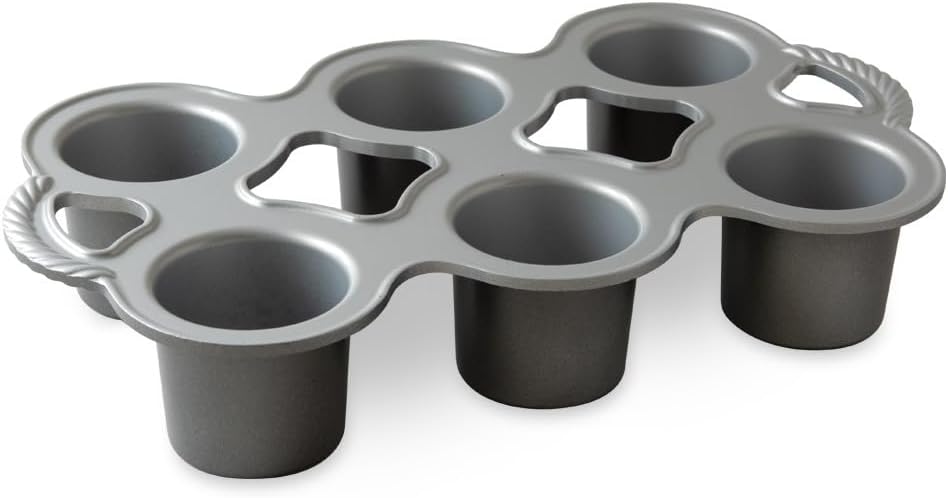 Grand Popover Pan, Silver