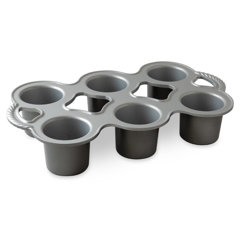 Nordic Ware Moule 6 Mini Muffins Graphite