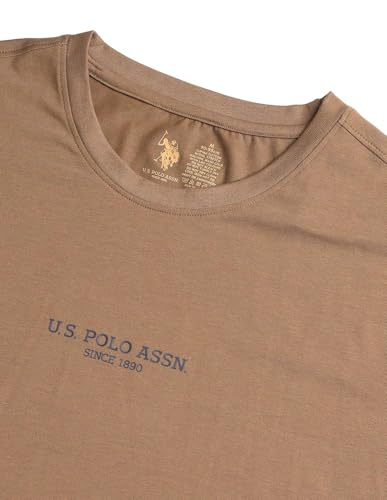 Image of U.S. Polo ASSN. Mens PE005 Premium Supima Cotton Breathable Lounge T-Shirt