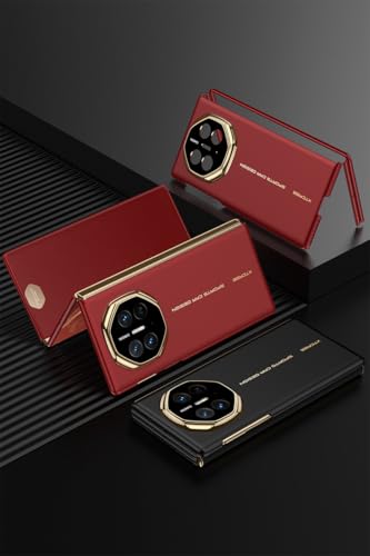 ZORSOME for Huawei Mate XT Full Body Slim Case,Rugged PC Frame Case Ultra-Thin Lightweight Shockproof Protective Case Cover for Huawei Mate XT (Black)