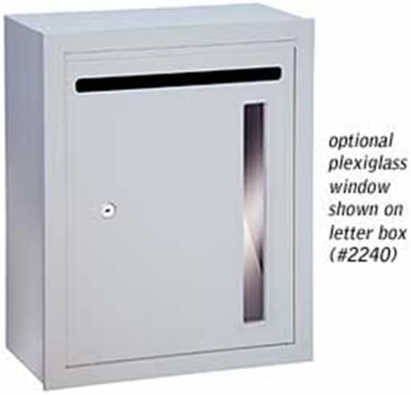 Salsbury Industries 2273-LB Custom Plexiglass Window - for Letter Box (for Box Not Serviced by the USPS)