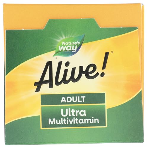 Nature's Way Alive! Adult Ultra Multivitamin, Methylated B12, 60 ct - image 4