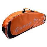 Oukerde Badminton-Tasche wasserdichte Umhängetasche,Badmintonschläger-Rucksack,Sport-Umhängetasche,Familienrucksack (10 * 72 * 29CM)