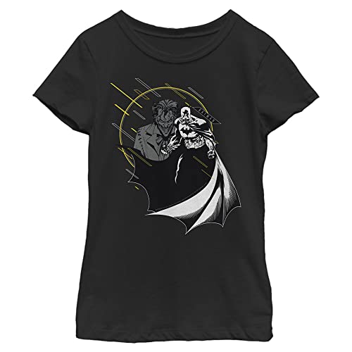 WARNER BROS Batman Little Yellow Girls Short Sleeve Tee Shirt