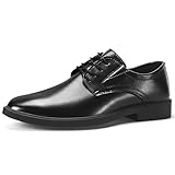 Men’s Dress Shoes Black Formal Oxford Slip On Business Derby Classic Lace-Up Tuxedo Shoes