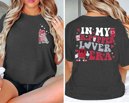 Drinks Oversized Shirt Women Funny Saying Graphic Tees Vintage Drinks Lover Short Sleeve Tops2