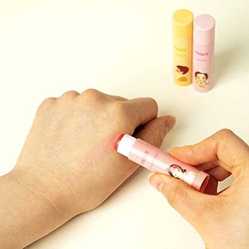 Fascy Lollipop Lip Balm Peach, Lip Balms & Moisturizers, Korean Lip Balm, Korean Lip, Korean Lip Products, Paraben Free, Moisturizing, 0.13 Oz, (Peach) #TOP7