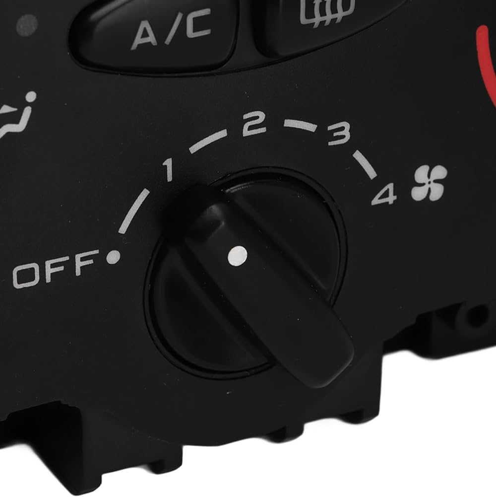 Ac Climate Controller Panel Air Conditioning Switch Control Panel Replacement for Peugeot 206 207 6451Wc