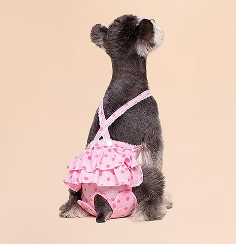 Oyccen Small Dog Suspender Sanitary Pants Female Dogs Menstrual Underwear Physiological Diaper Nappy Hygiene Briefs - Image 4