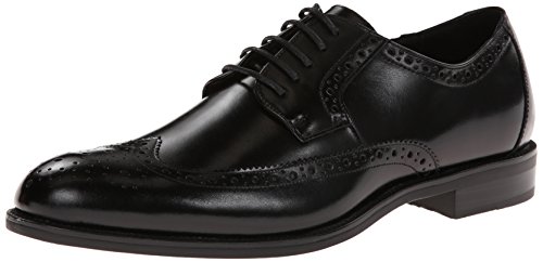 STACY ADAMS mens Garrison oxfords shoes, Black, 10.5 Wide US