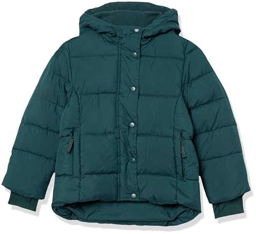 Image of Amazon Essentials Girls and Toddlers' Heavyweight Hooded Puffer Coat, Water-Resistant