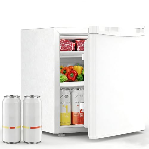 Antarctic Star Mini Fridge with Freezer, Rated 1.6 cu.ft, Small