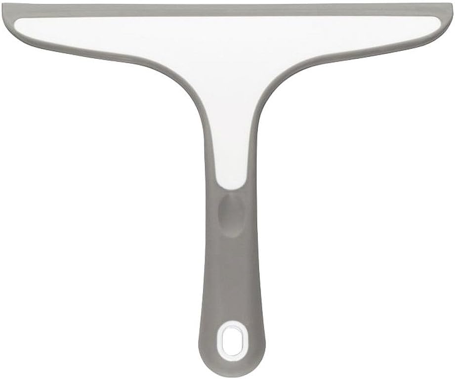 kela Tess Bathtub Scraper, Plastic, White, 25 x 22 x 4 cm