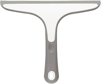 kela Tess Bathtub Scraper, Plastic, White, 25 x 22 x 4 cm