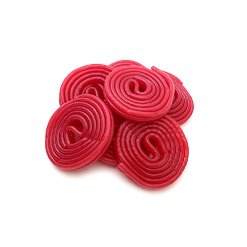 Funtasty Broadway Wheels Strawberry Old School Licorice Candy, Bulk Pack 2 Pounds #TOP4