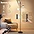 Benaep Tree Floor Lamp for Living Room - Modern Black Standing Lamp, LED Floor Light with Remote & Touch, 3000K-6000K Dimmable for Bedroom Office Reading (3 Head)