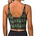 Fresh Peacock Print Lightweight Trendy Women Sports Vest Yoga Workout Running Vests All Seasons