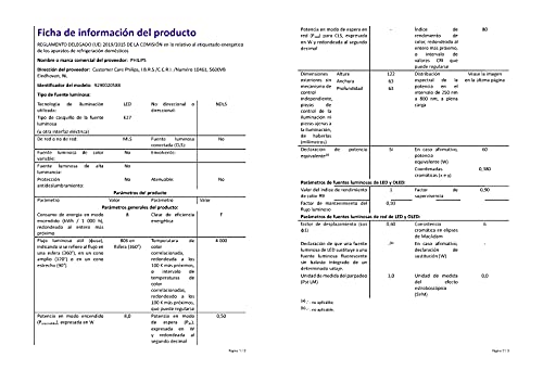 Philips Lampadina LED Sensor, 60W, Attacco E27