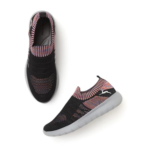 Image of Marc Loire Women's Lightweight Athleisure Knitted Active Wear Slip-On Sneaker Shoes for Sports, Athletics and Walking