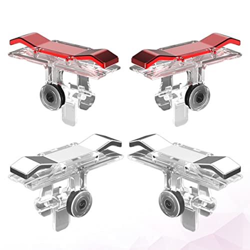 UKCOCO 2pairs Survival Rules Grips Buttons Gaming Out/rules Servival Jostick Joystick Red Conter Gam