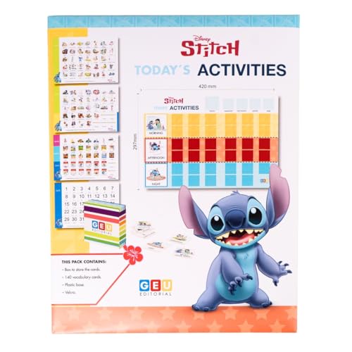 Autism Aids | Daily Routine Chart for Children with Pecs Cards | Now and Next Board Autism | Daily Visual Planner with Pictograms - Editorial GEU (Disney)