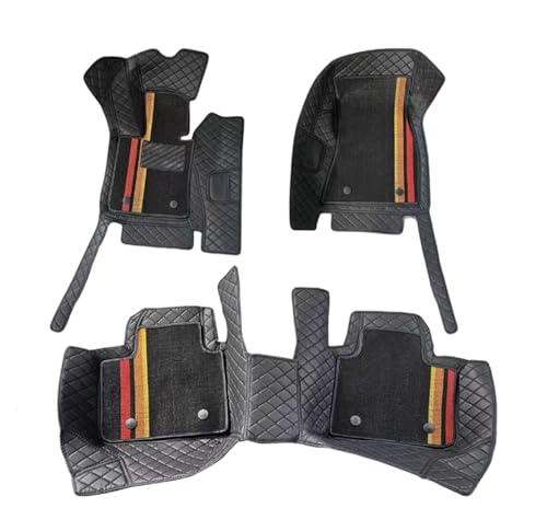 Tapis de sol voiture noir double couche pour BMW G32 M Sport, l'élégance sur mesure