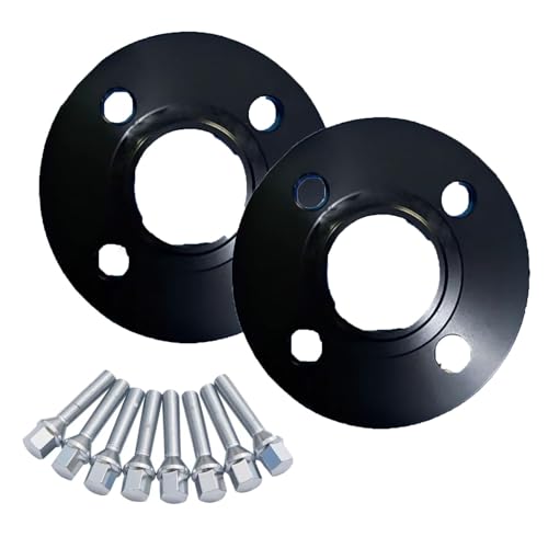 Entretoise de roue 15mm noire pour Fiat et Alfa Romeo