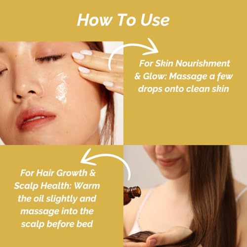 Image of Khadi Sesame Oil For Skin & Hair 100ml | Pure & Natural Oil for Hair Growth & Nourishing Skincare | Non Sticky, Paraben & Mineral Oil Free | For All Hair Types | Daily Use for Men & Women