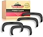 Trail Ridge Fender Flare Kit Bolt On Factory Style Smooth Black for Tahoe SUV